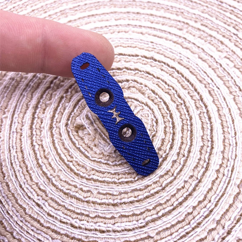 Nuevo 20 unids/lote tirachinas de caza de bolsillo de cuero de microfibra utiliza posicionamiento preciso, adecuado para bolas de acero banda de cuero plana - imagen 4