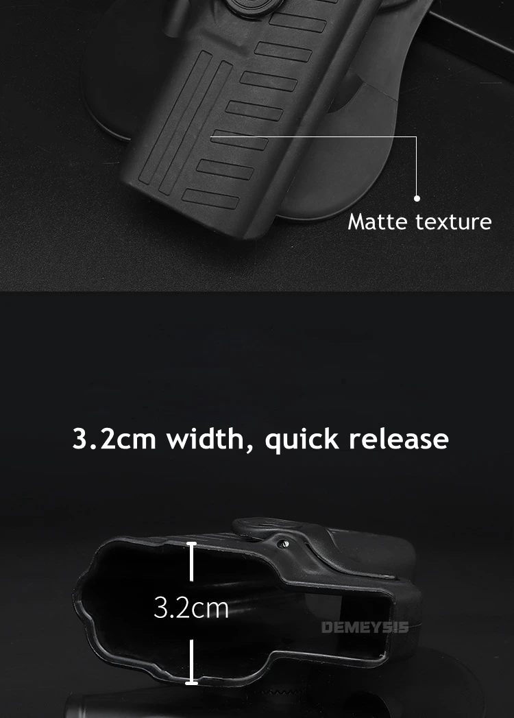 Funda S&W 9MM - Sistema de liberación