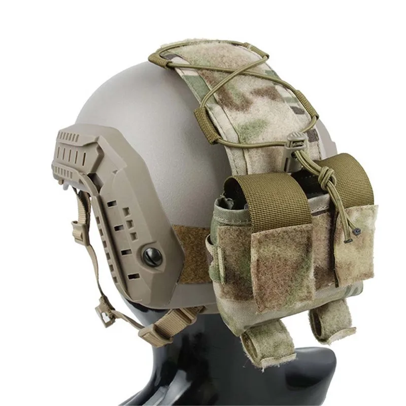 TMC-funda para batería de casco táctica MK2, bolsa especial Multicam/pasta de camuflaje negra, bolsa de accesorios adjunta TMC2873 - imagen 3