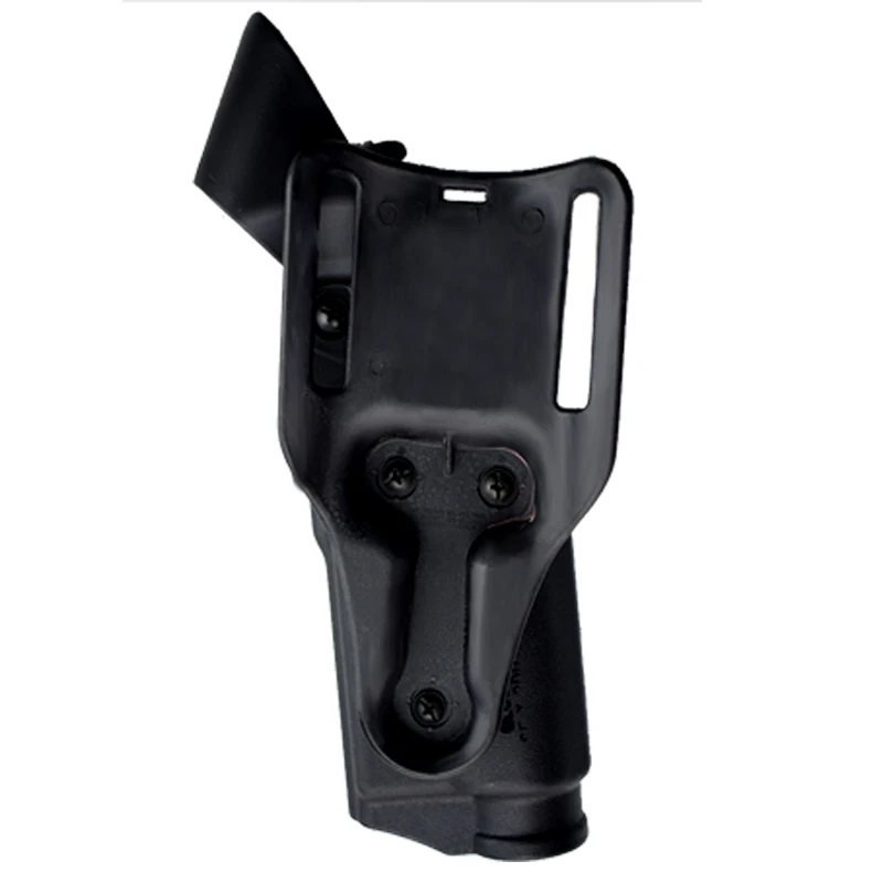 Pistolera militar táctica Airsoft Glock 17 19 22 23 31 32, funda de cinturón, rodamiento de linterna, funda de transporte para pistola de mano derecha - imagen 5