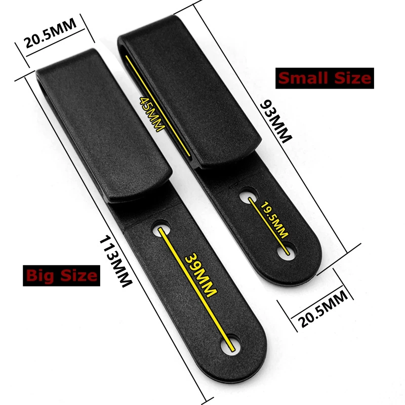 KYDEX-funda táctica con CLIP K para la cintura, accesorios de caza, pistola IWB, cuchillo - imagen 4