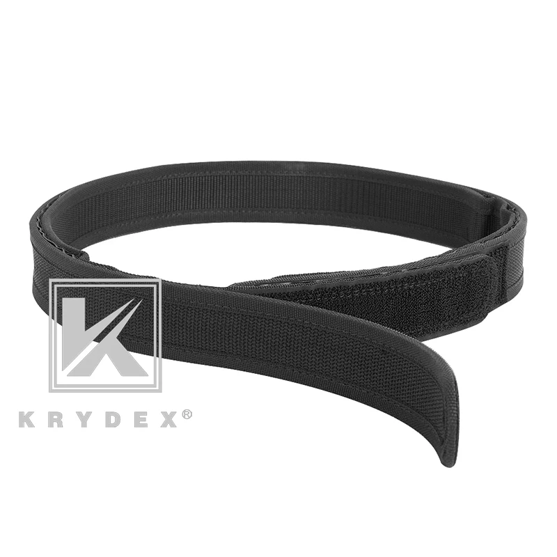 KRYDEX-Cinturón de tiro táctico IPSC para disparar Airsoft USPSA IDPA, accesorios de cinturón de alta velocidad de doble competición interior y exterior - imagen 2