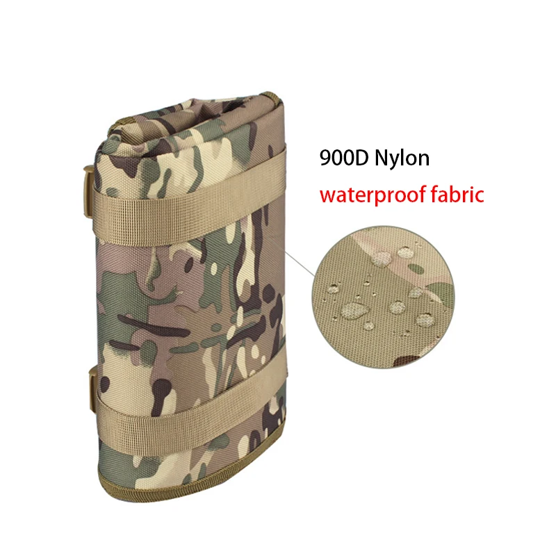 Accesorios de caza, estera de limpieza de Rifle, estera de tiro enrollable táctica, manta de Picnic impermeable antideslizante para Rifle, pistola y escopeta - imagen 4