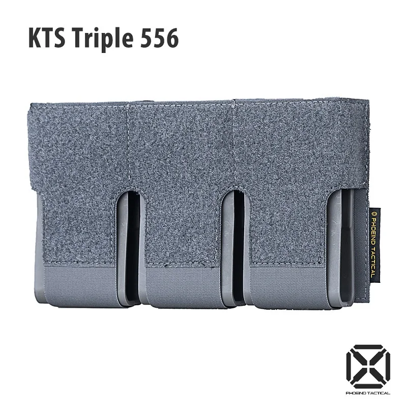 FCSK2.0 KTS Bolsa triple para revistas Clips incorporados Triple 556 Bolsa para revistas de recuperación rápida Tecnología compuesta láser - imagen 3