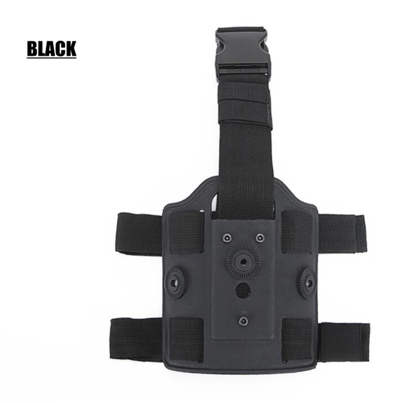 Muslera-funda táctica para muslo, plataforma IMI, placa de funda para pistola, adaptador de pierna para muslo para G17/ M9/ HK USP/Colt 1911 - imagen 4