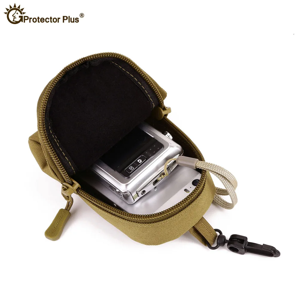 MOLLE System-Bolso táctico de nailon para hombre y mujer, bolsa de cintura colgante, resistente al desgaste, para viajes, senderismo y escalada - imagen 4