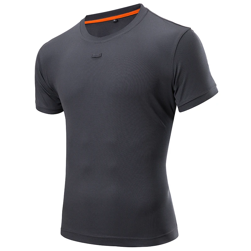 MEGE-Camiseta táctica de 2 piezas para Hombre, camisa militar de manga corta con cuello redondo, de secado rápido para gimnasio, informal, XXXXL - imagen 2