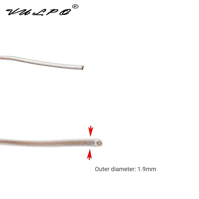 VULPO-cable de cobre Chapado en plata de gran capacidad, 1/m, para caja de cambios AEG - imagen 4