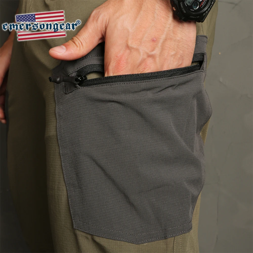 EMERSONGEAR pantalones tácticos pantalones estirados de secado rápido deportes al aire libre senderismo escalada Camping pantalones impermeables pantalones cortadores - imagen 4