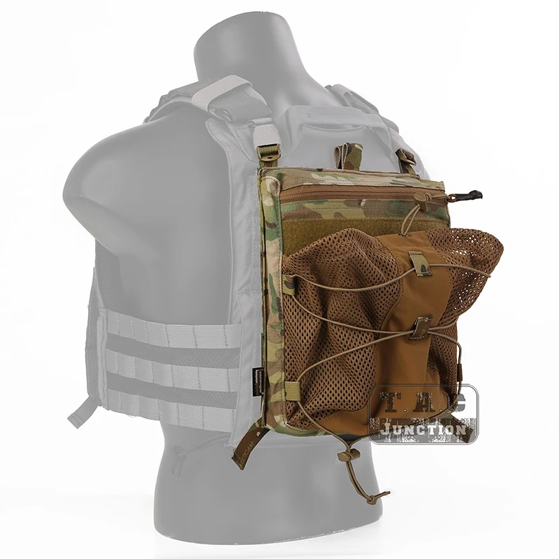 Emerson-bolsa de agua táctica estilo LBX, placa trasera 4040C, paquete Bungee, bolsillo de hidratación, placa trasera para casco Armatus 4020, chaleco CB - imagen 4