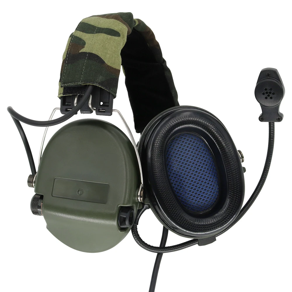 MSASORDIN-auriculares tácticos antiruido para caza, cascos militares con reducción de ruido para Airsoft, orejeras de Tiro Táctico FG - imagen 5