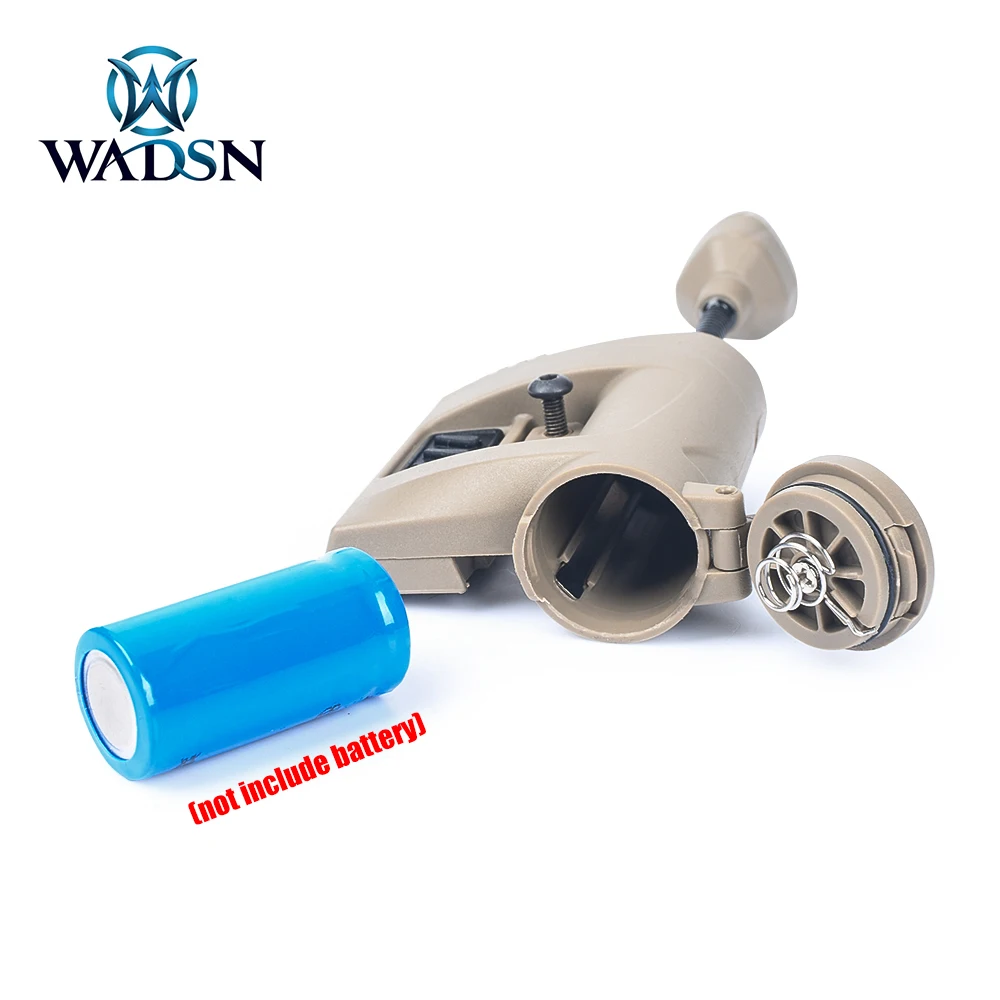 WADSN linterna táctica Tec Charge Pro MPLS, lámpara de señal para casco Airsoft, luz roja/Verde/blanca/IR, iluminación LED para Softair - imagen 5