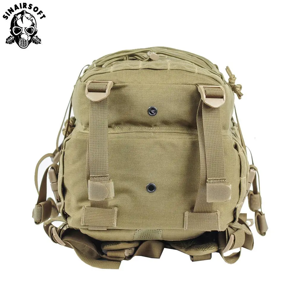 Mochila militar impermeable para exteriores, bolsa táctica de nailon 1000D, 30L, deportes, Camping, senderismo, pesca y caza - imagen 5