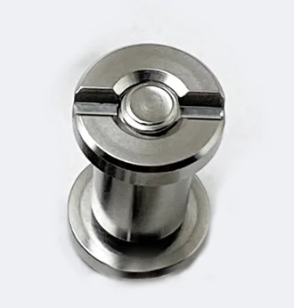 Hinder-tornillo de husillo de mango XM18, remache de aleación de titanio, herramientas de cuchillo plegables de bricolaje, azul tostado, 1 pieza - imagen 3