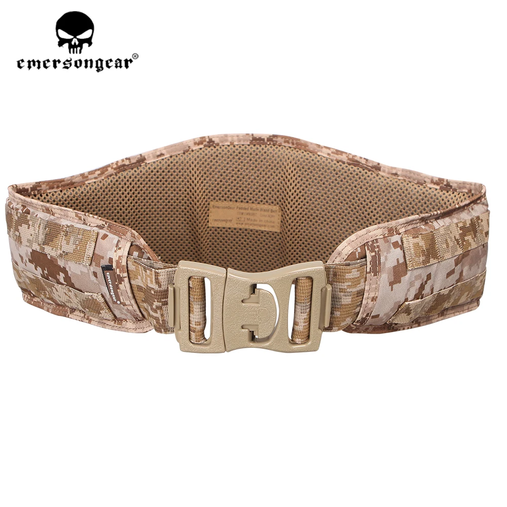 Emersongear cinturón táctico acolchado Molle cintura tiro caza Airsoft combate al aire libre fajas Modular Nylon - imagen 5