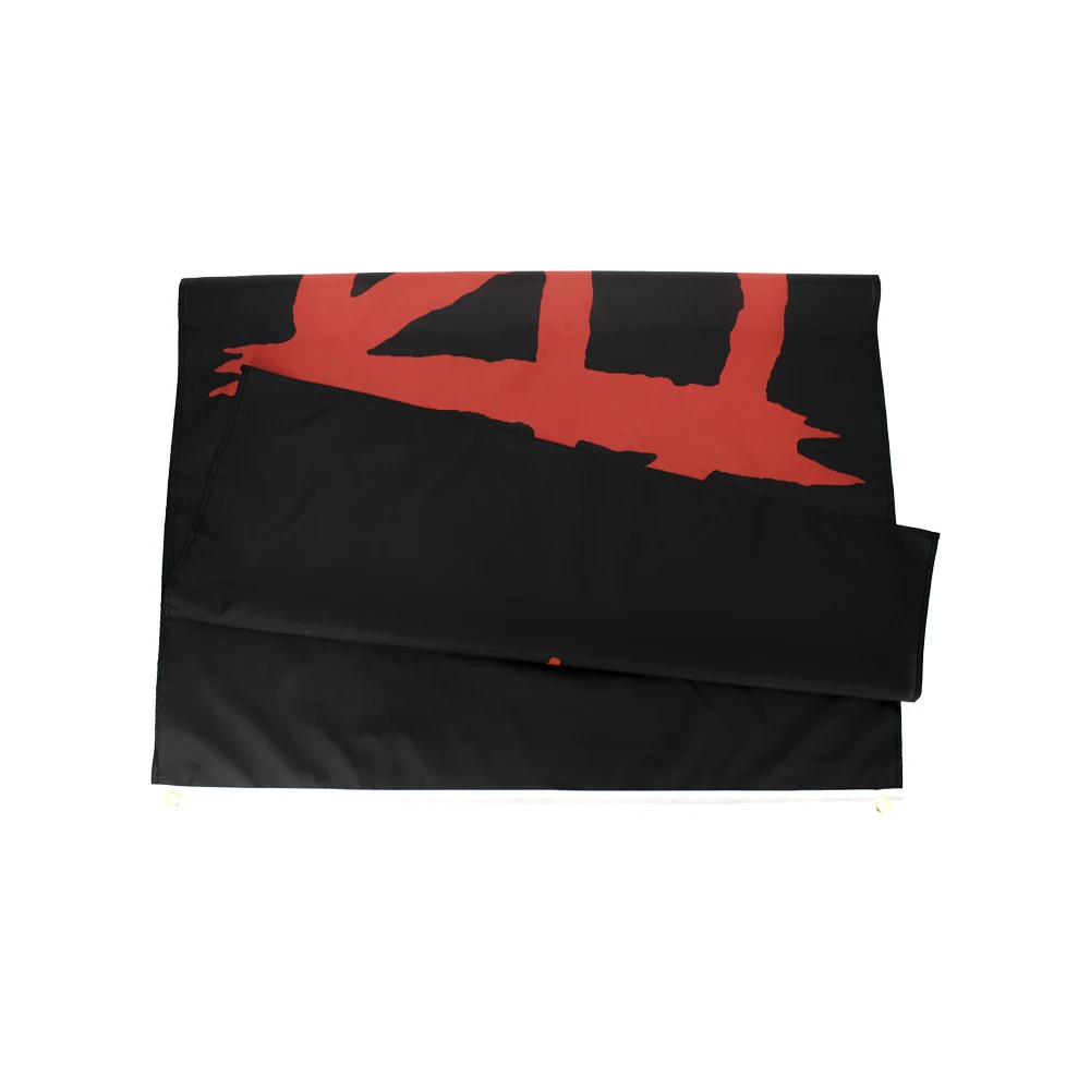 Xiangying-Bandera anarquía roja A, 90x150cm - imagen 2