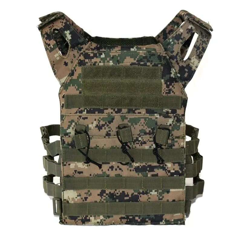 Chaleco táctico CS para exteriores, equipo de protección para tiro, chaleco ajustable multifuncional para combate militar, Camping y caza - imagen 5