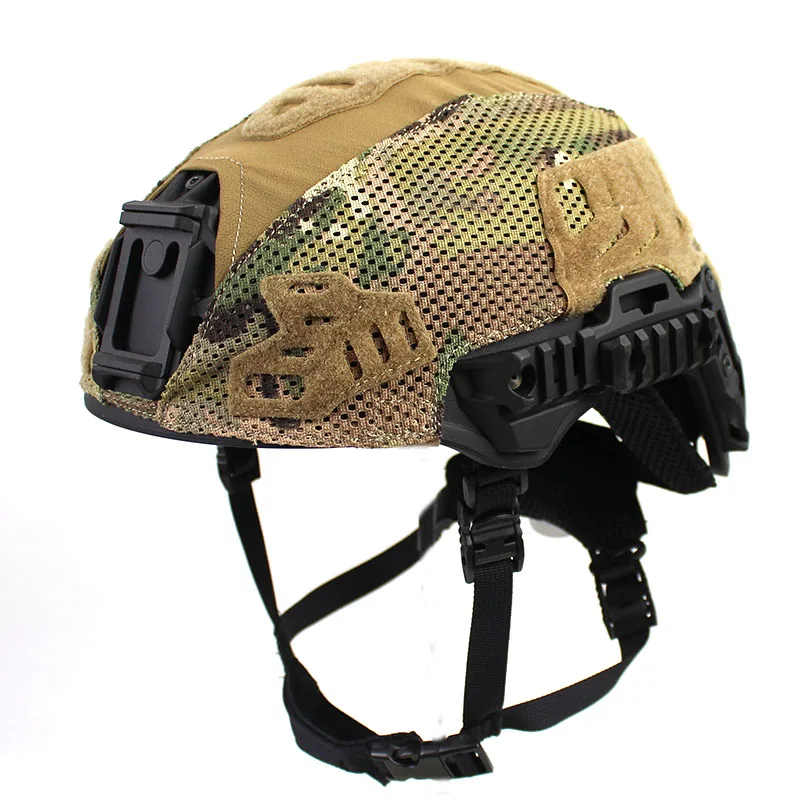 Ako-Casco táctico con sistema 3,0, casco de camuflaje de malla con gancho y bucle, selección Multicolor - imagen 2