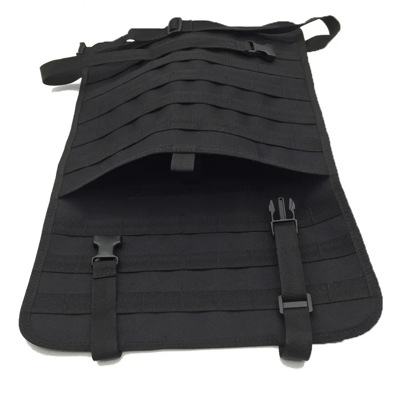 Organizador táctico de asiento trasero de coche, Panel de vehículo MOLLE, Protector de cubierta de asiento de coche, equipo de nailon Airsoft Paintball, 55x37cm - imagen 3