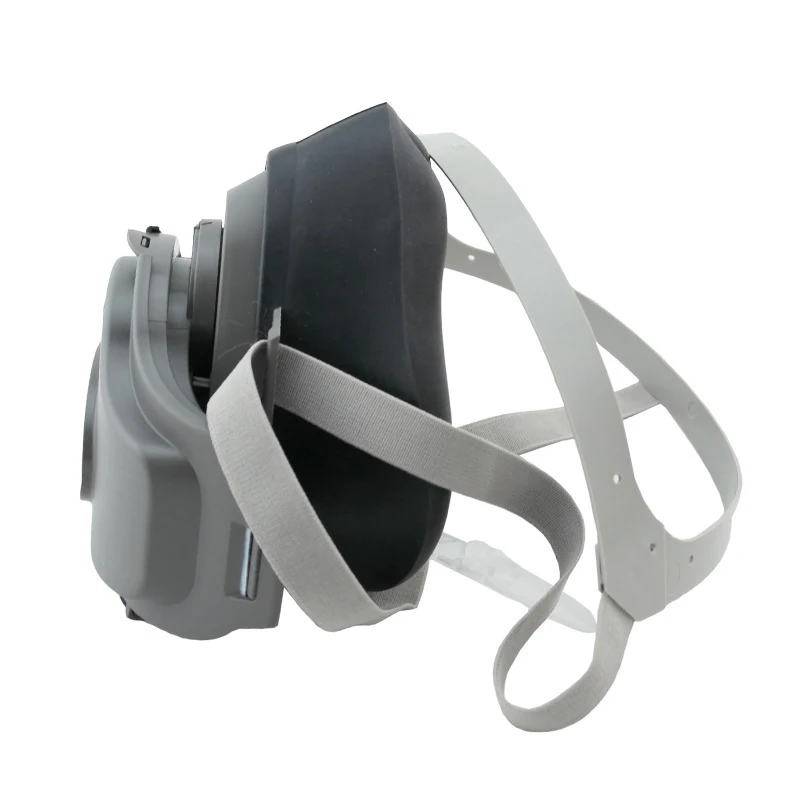 Mascarilla facial de algodón con filtro, máscara protectora antipolvo, antipolvo, antipartículas, 3200 - imagen 4