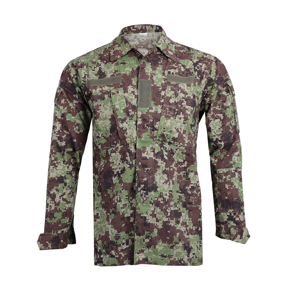 Uniforme de camuflaje ACU para hombre, traje táctico de combate, chaqueta y pantalones, camisa Hunter, Airsoft - imagen 4