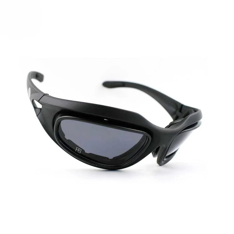 Gafas tácticas C5 polarizadas, lentes militares para Paintball, Airsoft, caza, tiro, deporte al aire libre, senderismo y ciclismo - imagen 4