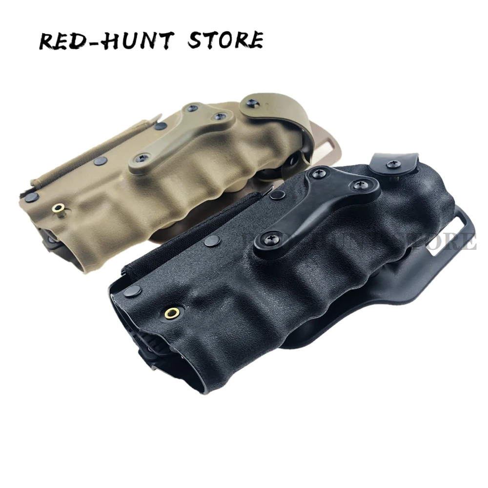 USP/G17/P220 Rgiht-funda para pistola de mano izquierda, funda táctica para pierna, plataforma para pierna, funda para cintura para caza - imagen 4