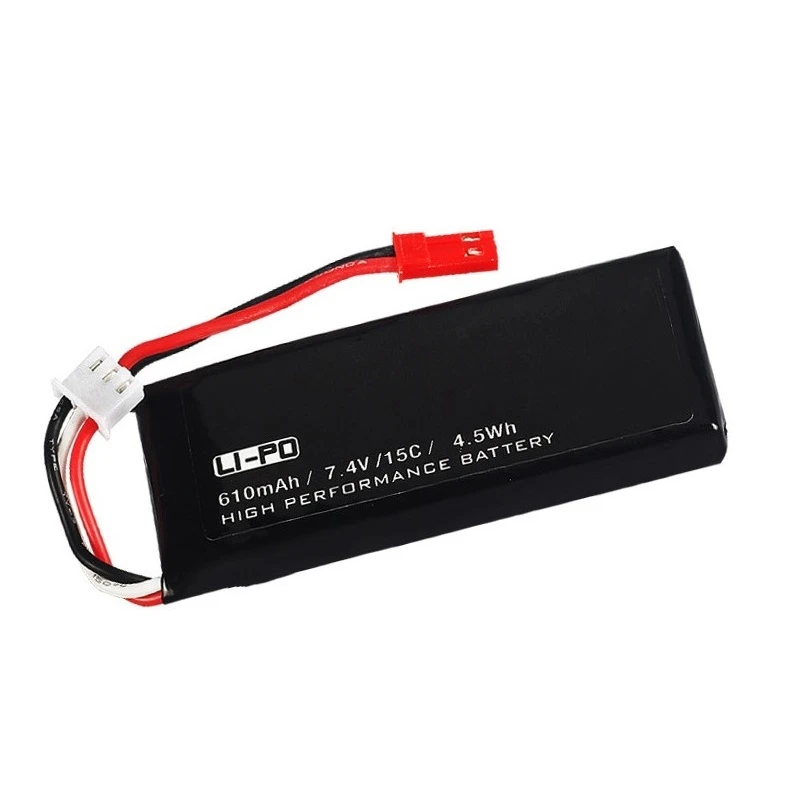 Batería Lipo de repuesto para cuadricóptero, pila recargable de 610 V para juguetes RC X4, H502S, H502E, H216A, 1-5 piezas, 7,4 V, 15C, 7,4 mAh - imagen 2