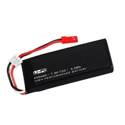 Batería LiPo 7,4V 15C repuesto para drone RC cuadricóptero de calidad