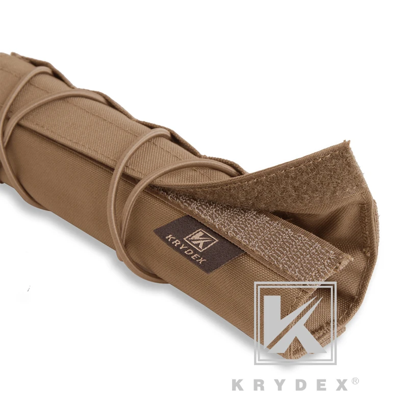 KRYDEX-funda protectora de silenciador táctico, accesorio de protección de tiro, accesorio de nailon para Surefire FA762K, 22CM - imagen 5