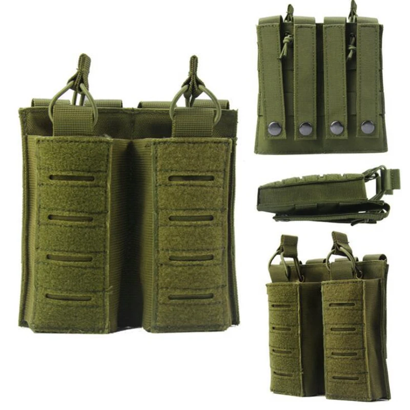 Bolsa táctica 5,56 7,74 para revistas, bolsa MOLLE Mag de dibujo rápido para AK 47 74 M4, bolsa para herramientas, accesorios de caza - imagen 2