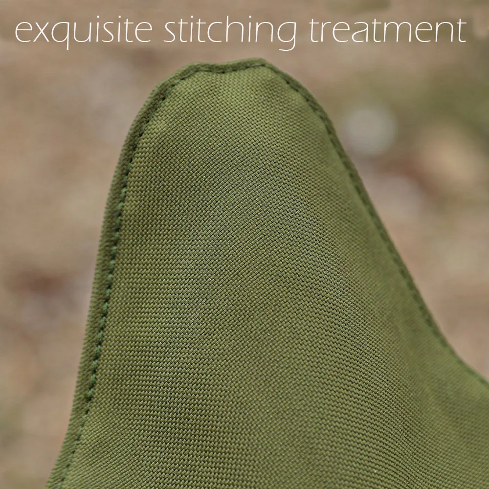 Silla táctica ultraligera, plegable, superdura, de alta carga, portátil, para acampar al aire libre, senderismo, Picnic, pesca y caza - imagen 4