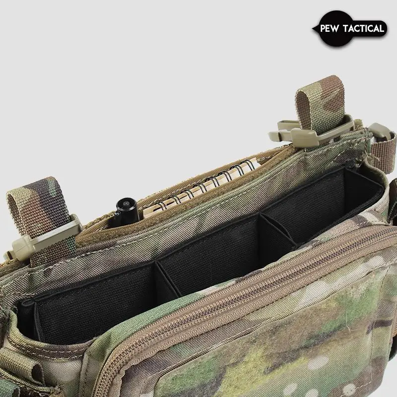 PEW TACTICAL D3CRM Chest Rig ADMIN SLEEVE Haley estilo estratégico Airsoft UA13 - imagen 4