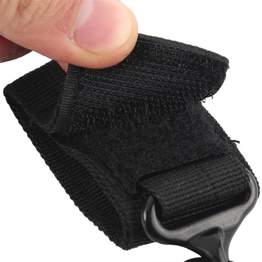 Eslinga de combate ajustable, pistola táctica telescópica, pistola de mano, cordón seguro, eslinga de resorte con cinturón de cinta mágica - imagen 5