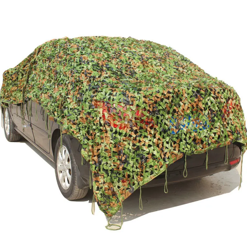 LOOGU Military Camouflage Net Reinforced Beach Sun Shelter Camo Netting Gazebo Fence Car-Cover Family Garden Party Decorate Tent - imagen 5