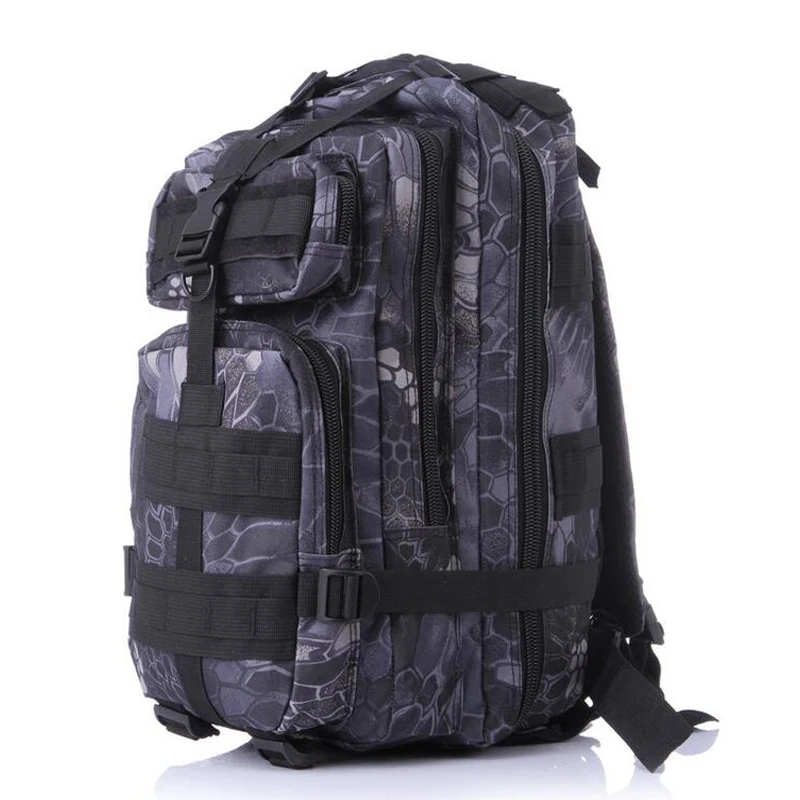 Mochila Trekking Camo Army de 20L, bolsa militar táctica para senderismo para hombre, bolsa de nailon para deportes al aire libre, caza, montar y escalar - imagen 2