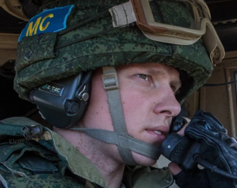 Auriculares Tácticos - Detalle de cierre