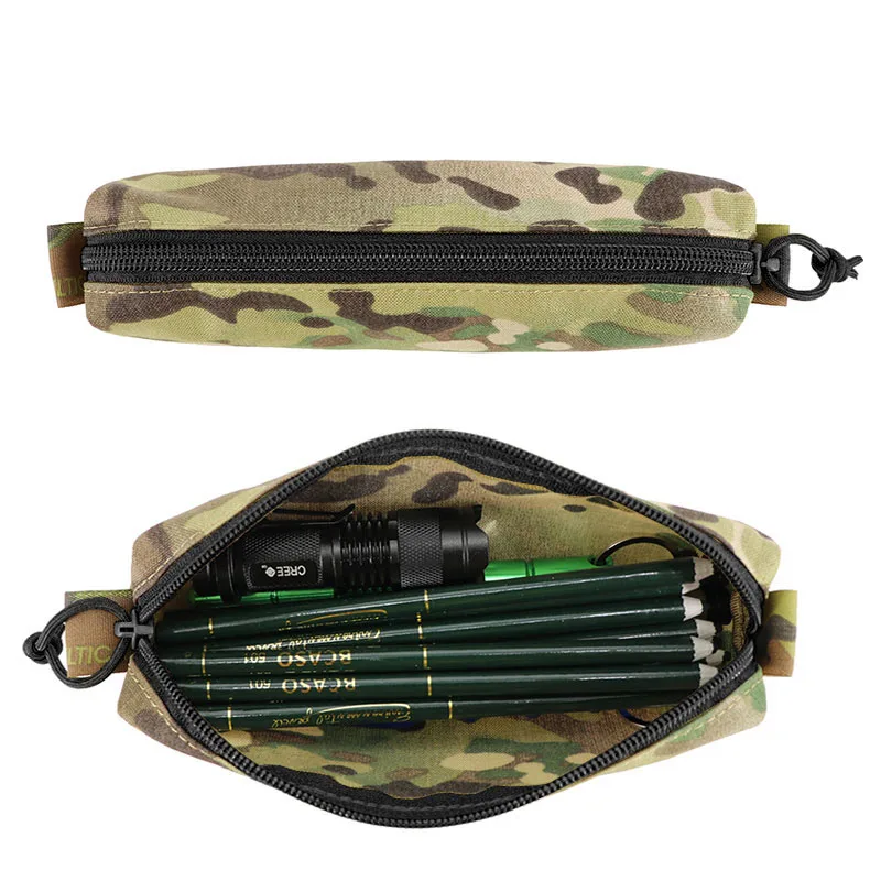Nuevo Bolsa pequeña táctica para herramientas EDC para exteriores, bolsa de lápices para estudiantes, bolsa de herramientas - imagen 3