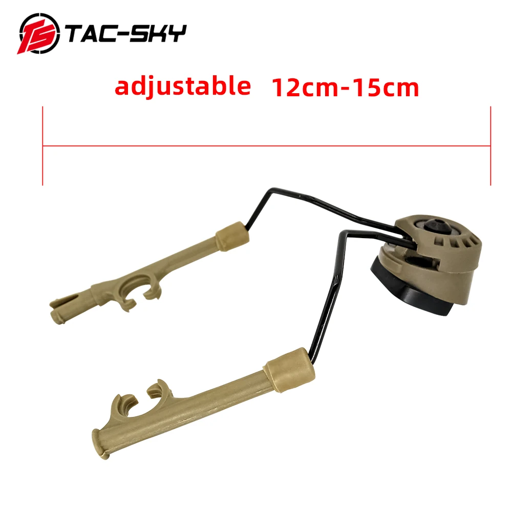 TAC-SKY táctico COMTA I II III IV caza reducción de ruido auriculares adaptador militar casco de arco soporte de OPS-CORE - imagen 4