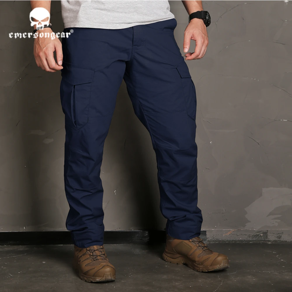 Emersongear, pantalones tácticos con etiqueta azul para hombre, pantalones militares de combate de caza, pantalones ergonómicos para actividades al aire libre, pantalones Cargo - imagen 3