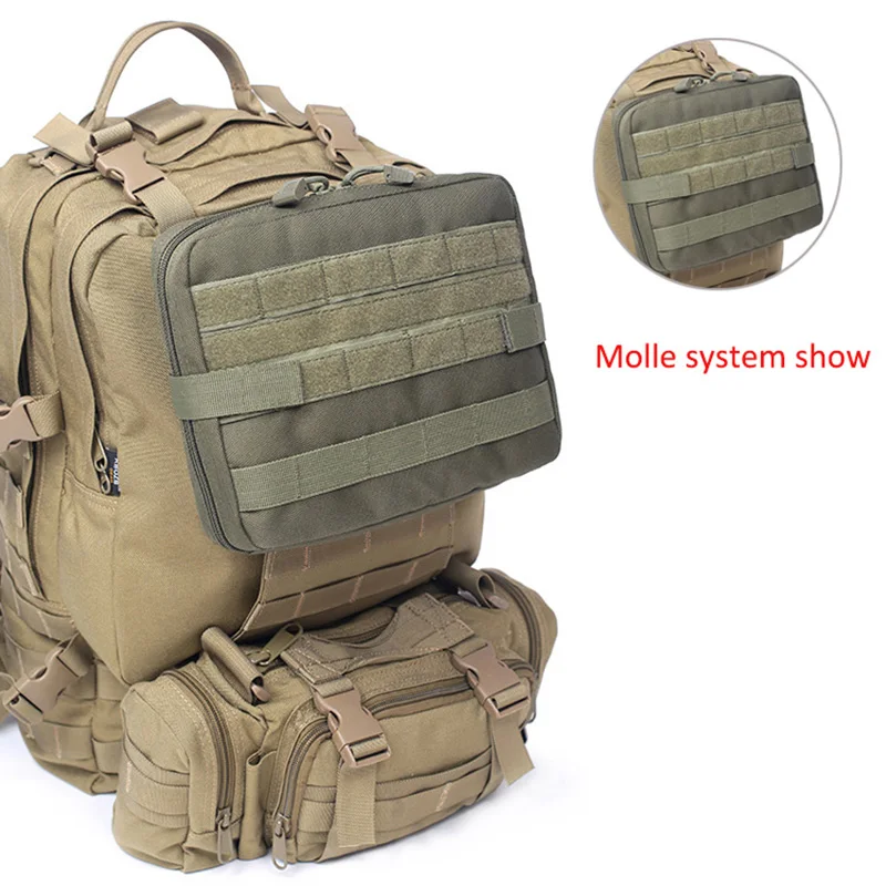 Bolsa táctica multifuncional de águila calva para exteriores, bolsa médica salvavidas, accesorio MOLLE táctico para entusiastas militares, - imagen 5