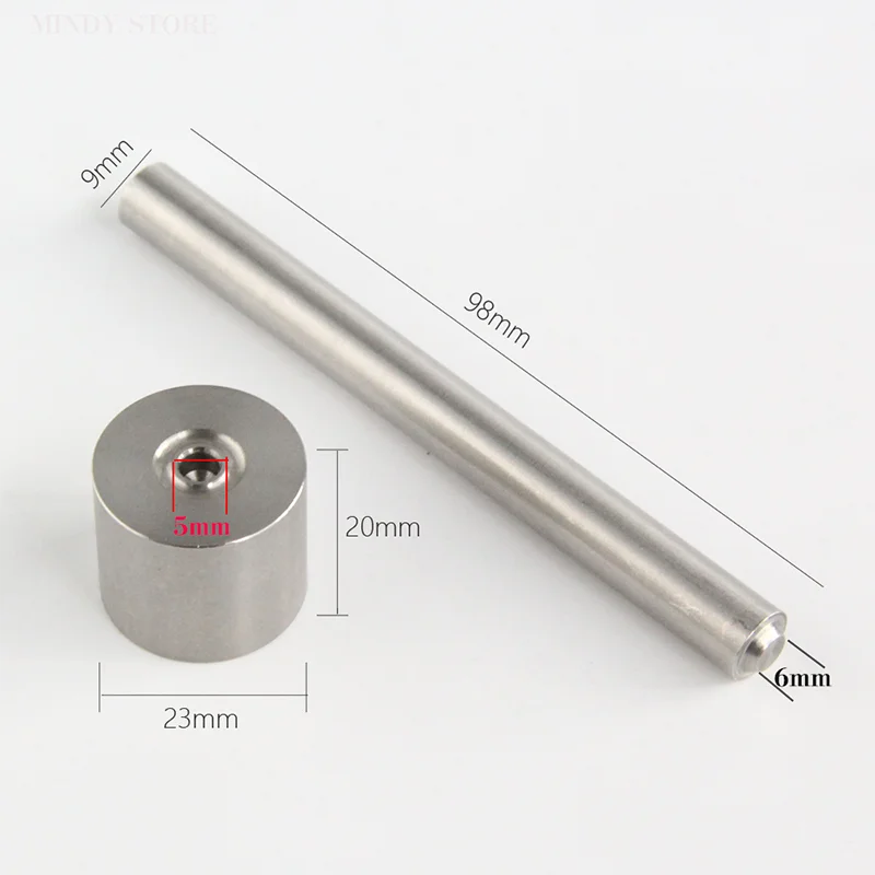 Funda profesional de latón Kydex, remaches con ojales, herramienta de instalación fija, vaina especial para uñas Stomata, 50 unidades por lote - imagen 2