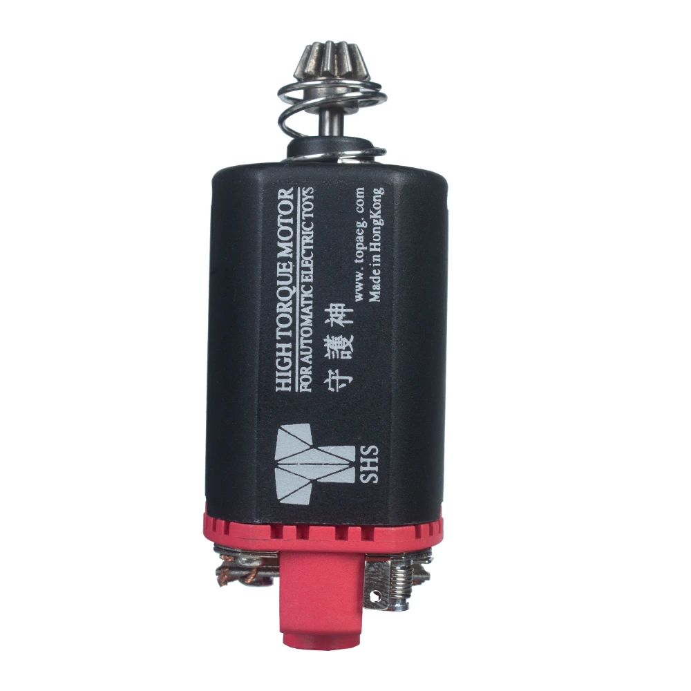 Motor táctico SHS de potencia de torsión Original, eje largo/curto para AEG Gel M4 M16 MP5 G3 P90 AK G36, accesorios de caza y Paintball - imagen 5