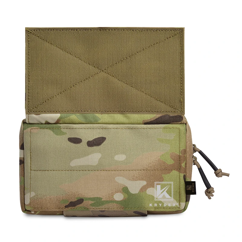 KKRYDEX-Charcha táctica MOLLE, bolsa multifunción para misiones con soporte de inserciones de 3 uds para chaleco D3CR MK3 MK4 JPC CPC LBT - imagen 3