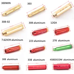 Colimador láser rojo para calibración de cañones y miras