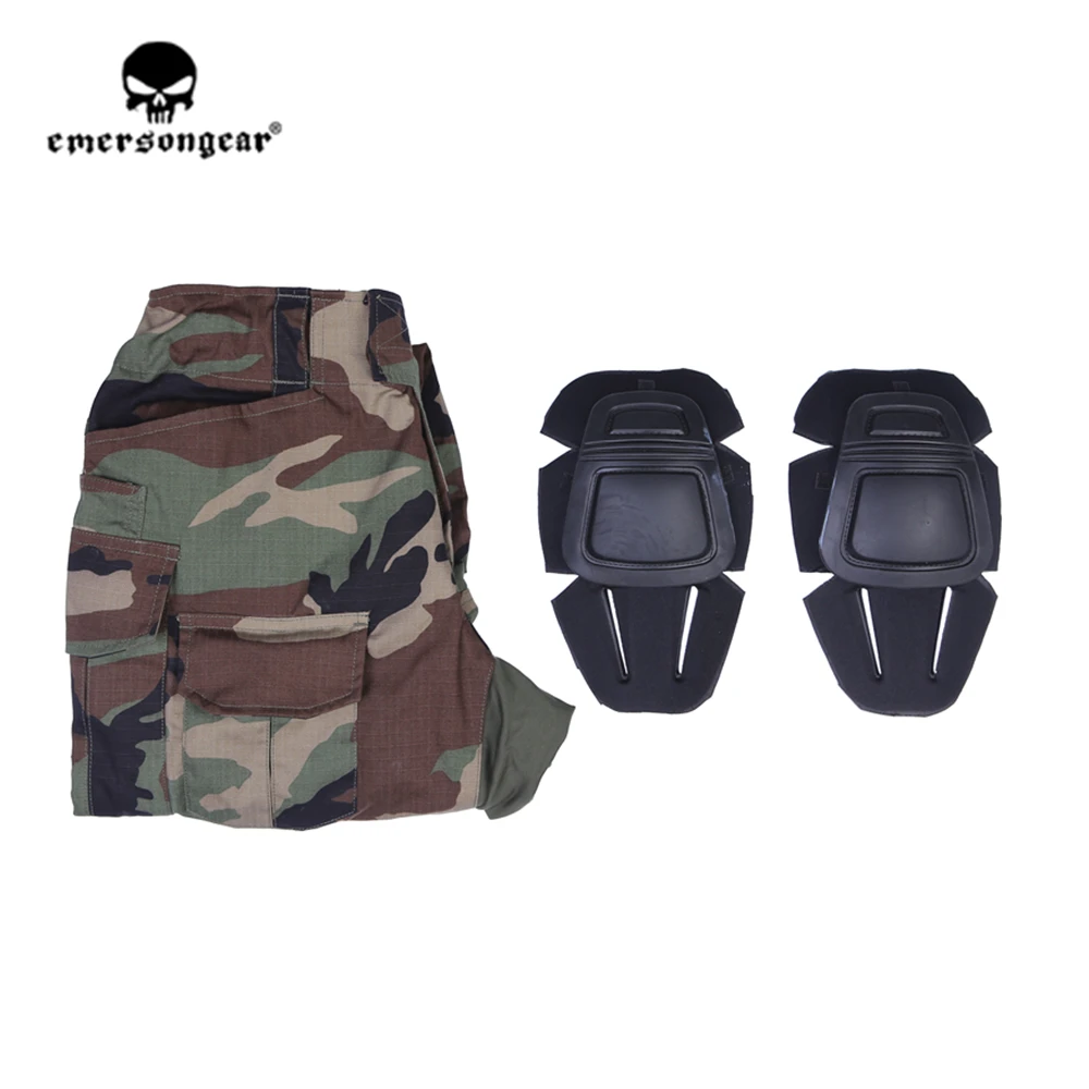 Emersongear G3 uniforme de caza de combate Airsoft deportes Gen3 camisa para hombre pantalones conjunto de adiestramiento al aire libre Tops pantalones bosque - imagen 5