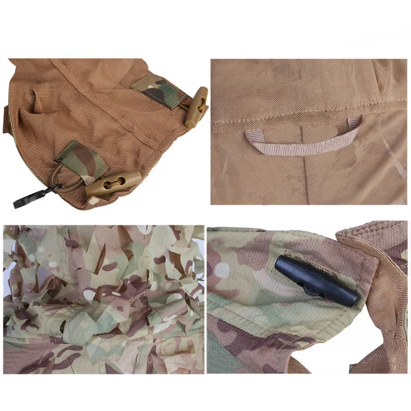 FMA-trajes de francotirador Multicam Ghillie, ropa de asalto de camuflaje para caza, traje de francotirador - imagen 2