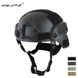 VULPO MICH2000 Casco tactico para exteriores - proteccion Paintball