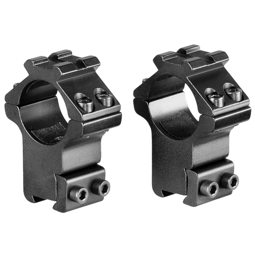 Perfil táctico 25,4mm/30mm linterna Rifle alcance anillos de montaje para riel de 11mm /20mm con riel superior Picatinny de 20mm - imagen 4