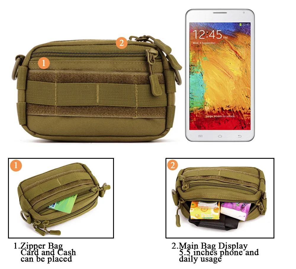 Compatibilidad con sistema Molle en mochilas